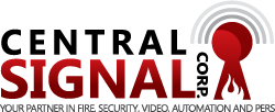 Central Signal Corp | Your Partner in Fire, Security, Video, Automation, and PERS Logo